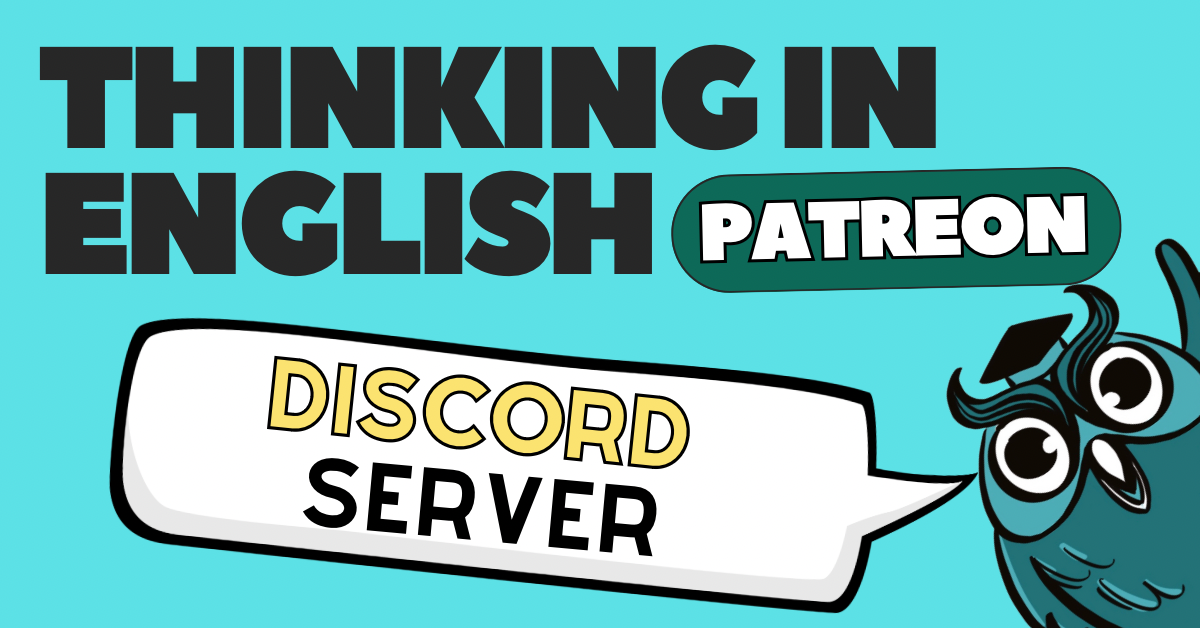 Thinking in English Discord Server