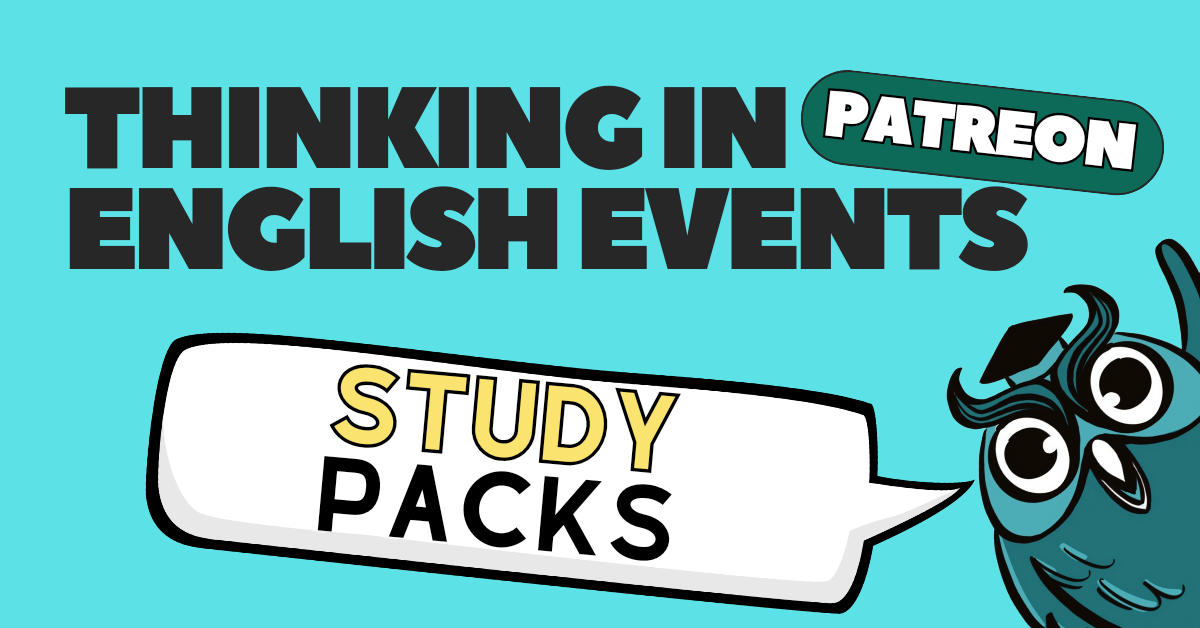 Thinking in English Study Packs